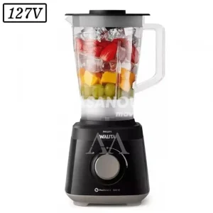 LIQUIDIFICADOR PHILIPS WALITA DAILY 550W 2 VEL 127V PRETO