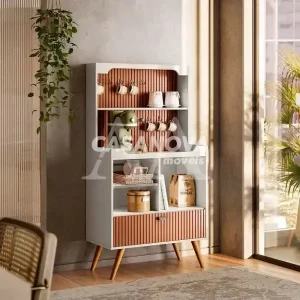 CANTINHO CAFE LUKALIAM RUBI OFF WHITE PEROLIZADO/TAUARI RIPADO