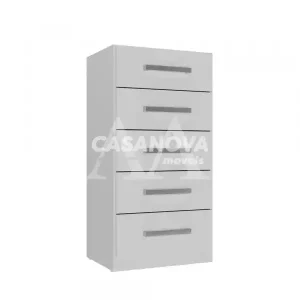 COMODA 5G RODIAL SAVANA BRANCO 1CO0522