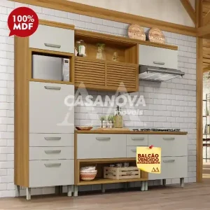 COZINHA NESHER PRINCESA FREIJO / OFF WHITE