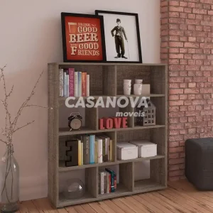 ESTANTE ARTELY BOOK CANELA