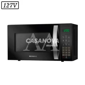FORNO MICROONDAS MONDIAL MO0121B 21L 127V PRETO