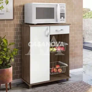 FRUTEIRA NOTAVEL 1P 1G 2 CESTAS BELIZE NEW NOGAL TREND/BRANCO NEW