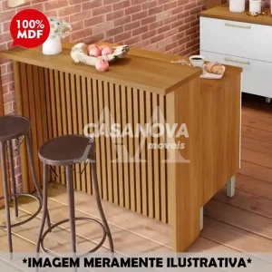 ILHA NESHER  120CM FREIJO /FREIJO 500439