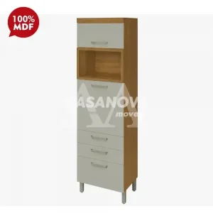 PANELEIRO NESHER P/FORNO 2P 3G PRINCESA 64CM FREIJO / OFF WHITE 500354
