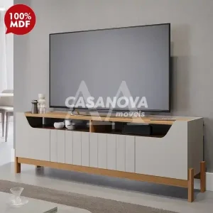 RACK PERMOBILI MOEMA OFF WHITE / NATURE