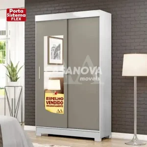 ROUPEIRO 2P. CORRER C/ PES MX APIUNA BRANCO / TAUPE