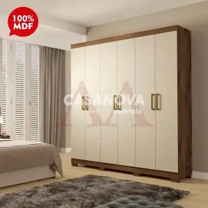 ROUPEIRO 6P. 2G ABRIR PANAN MILENA CACAU / OFF WHITE