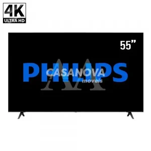 SMART TV PHILIPS 55PUG7408 55"" LED UHD 4K GOOGLE 3 HDMI 2 USB WIFI