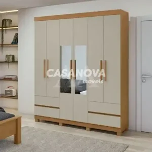 ROUPEIRO 6P. ABRIR 4G LOPAS ZEUS C/ESP E C/PES AMENDOA CLEAN / OFF WHI