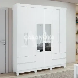 ROUPEIRO 6P. ABRIR 4G LOPAS ZEUS C/ESP E C/PES BRANCO