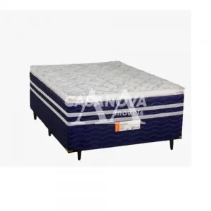 CAMA BOX D28 138X188X58 TOPAZIO MACRO ESPUMA