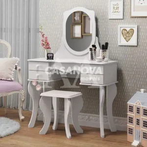 PENTEADEIRA PATRIMAR PRINCESA 4G C/ESPELHO BRANCO