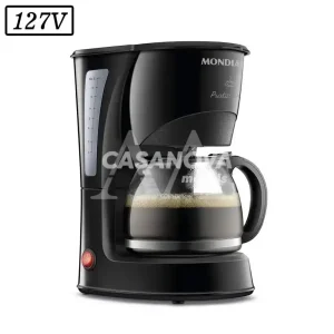 CAFETEIRA MONDIAL CN0120X 600W FILTRO 220V PRETO