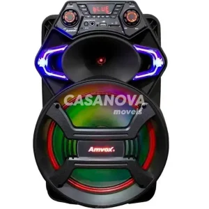 CAIXA DE SOM AMVOX AMPLIFICADORA ACA 550 STRONDO II 550 WATS