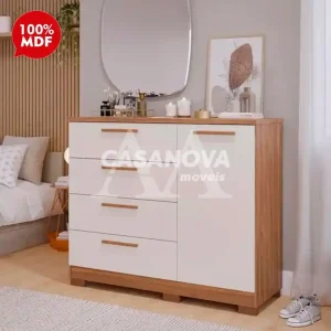 COMODA 4G 1P. ABRIR PANAN MALU CINAMOMO/OFF WHITE