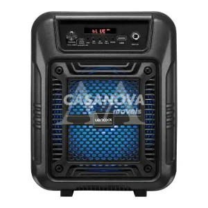 CAIXA DE SOM LENOXX AMPLIFICADORA CA60 WOOFER 6,5  80 WATS