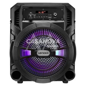 CAIXA DE SOM LENOXX AMPLIFICADORA CA80 WOOFER 8  120 WATS