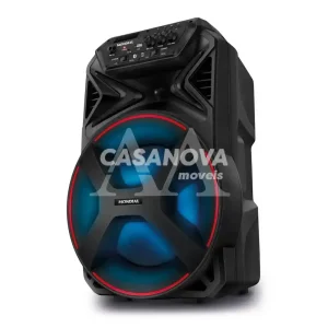 CAIXA DE SOM MONDIAL AMPLIFICADORA CM-250 CONNECT PARTY PLUS 250W