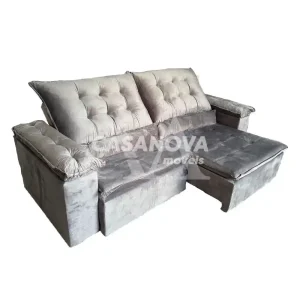 ESTOFADO RG VENEZA RETRATIL 2.50 CINZA INCA 10