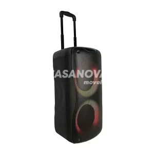 CAIXA DE SOM MULTILASER PULSE TROLLEY SP505 2X8 WOOFERS 6,5?? 800WATS