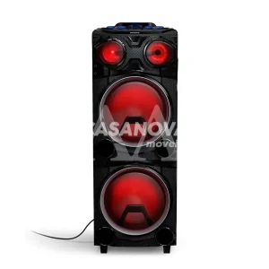 CAIXA DE SOM PHILIPS AMPLIFICADORA TAX3708 PARTY SPEAKER C/FM 2000 WAT