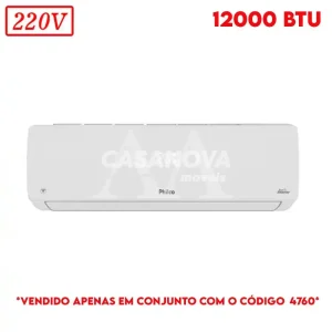 AR CONDICIONADO EVAPORADORA PHILCO SPLIT HI WALL ECO INVERTER PAC12FB