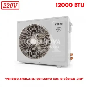 AR CONDICIONADO CONDENSADOR PHILCO SPLIT HI WALL ECO INVERTER PAC12FB