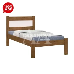 CAMA JA SOLTEIRO PRISMA JEQUITIBA/OFF WHITE