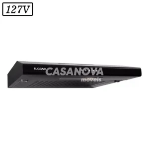 DEPURADOR AR SUGGAR SLIM 60CM 3 VEL 127V PRETO