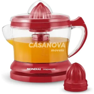 ESPREMEDOR DE FRUTAS MONDIAL PREMIUM E-23 127V VERMELHO
