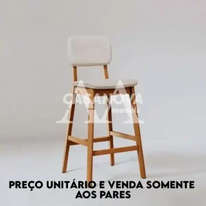 BANQUETA IMCAL CLASSIC LINHO/NATURE