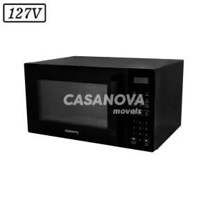 FORNO MICROONDAS AGRATTO AMIC01N 32L 127V PRETO