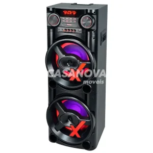 CAIXA DE SOM AMVOX AMPLIFICADORA ACA 1900 PESADAO 1900 WATS