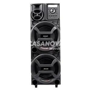 CAIXA DE SOM AMVOX AMPLIFICADORA ACA 2201 PESADAO II 2200 WATS