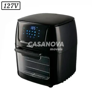 FRITADEIRA AMVOX AIR FRYER OVEN 12L ARF1222 1700W 110V PRETA