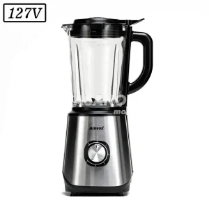 LIQUIDIFICADOR AMVOX ALQ 0209 5 VEL 127V INOX/PRETO
