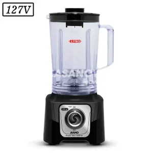 LIQUIDIFICADOR ARNO POWER MAX COMFORT LN65 1400W 15 VEL 127V PRETO