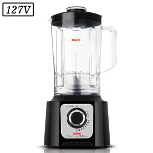 LIQUIDIFICADOR ARNO POWER MAX LN55 1000W 15 VEL 127V PRETO