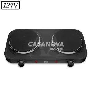 FOGAO 2B ELETRICO MULTILASER EASY COOK CE154 DUO 127V PRETO