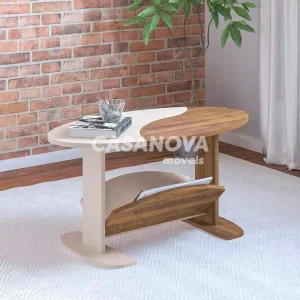 MESA CENTRO ARTELY ISIS PINHO / OFF WHITE