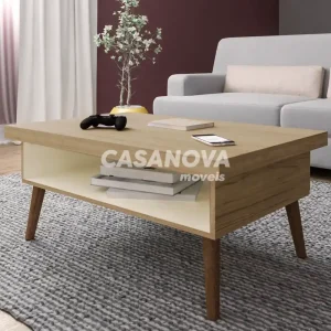 MESA CENTRO ARTELY LUCCA CARVALHO / OFF WHITE