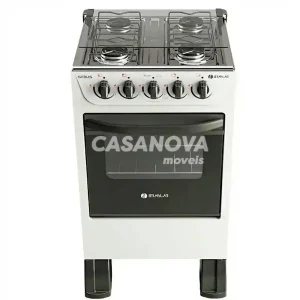 FOGAO 4B BRASLAR PISO NEW SIRIUS SIMPLES BRANCO