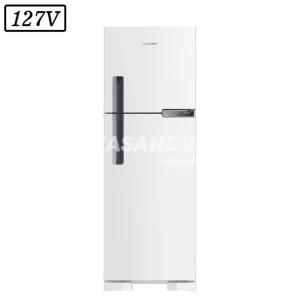 REFRIGERADOR BRASTEMP DOMEST BRM44 FROST FREE DUPLEX 375L 127V BRANCO