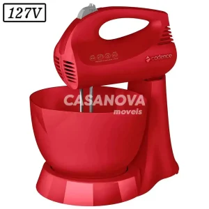 BATEDEIRA CADENCE BAT411 JOLIE COLORS 1 TIGELA 200W 3 VEL 127V VERMELH