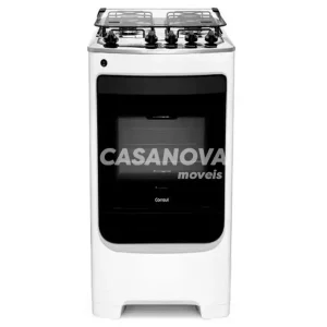FOGAO 4B CONSUL CFO4NA MESA INOX BRANCO