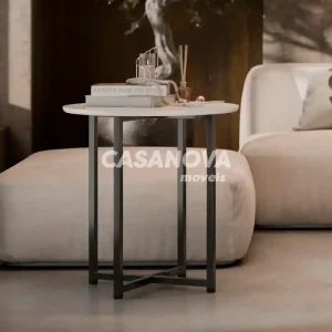 MESA LATERAL EJ FLOW OFF WHITE