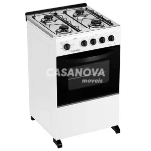 FOGAO 4B ESMALTEC BALI SIMPLES BRANCO