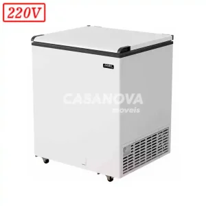 FREEZER CONSERVADOR ESMALTEC ECH250 HORIZONTAL 230L 220V BRANCO