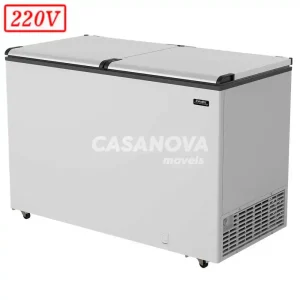 FREEZER CONSERVADOR ESMALTEC ECH500 HORIZONTAL 468L 220V BRANCO